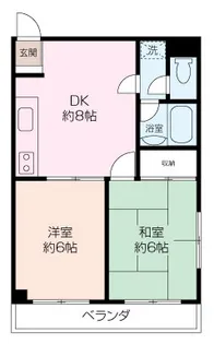 アルボーレ浜田【3階】の間取り