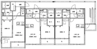リタリッチ東海学園駅前【1階】の間取り