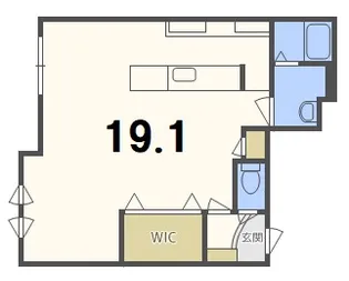 Padres菊水【4階】の間取り