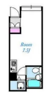 ポートハイツ片倉【1階】の間取り