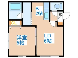 VIVI【1階】の間取り