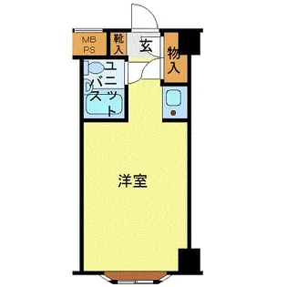 ハローレジデンス西葛西【4階】の間取り