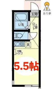 ユナイト白楽ペルセウスの杜【1階】の間取り