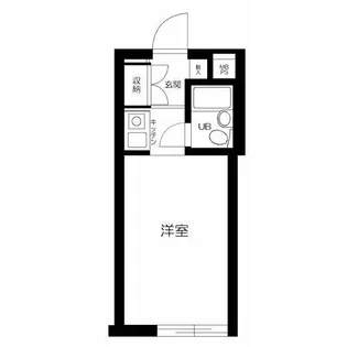 エルム奥沢【1階】の間取り