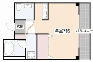 アビタ細川総持寺【2階】の間取り