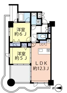 グランヴァン両国【4階】の間取り