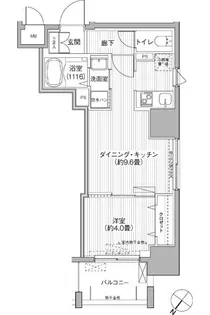 Grandeur Fuji(グランデュール富士)【3階】の間取り