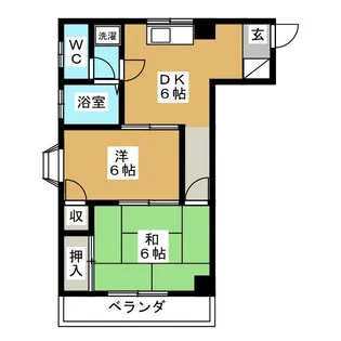 レステハウス【3階】の間取り