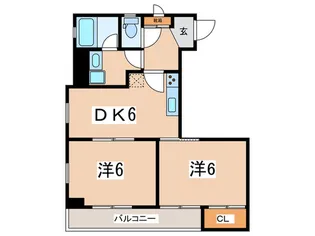 トキワハイム【3階】の間取り