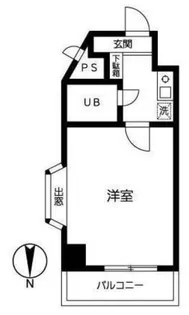 ピソブランコ【4階】の間取り