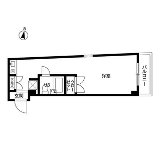 プレール中野坂上【2階】の間取り