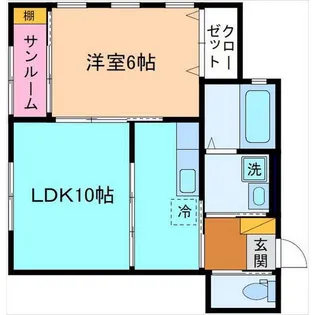 フォンテ【2階】の間取り