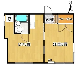 セブンコート【1階】の間取り
