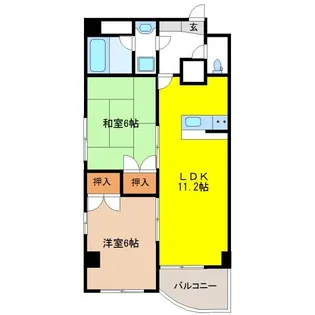 TWIN VILLA A【4階】の間取り