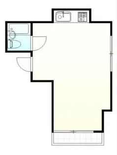 コーポ土樋【6階】の間取り