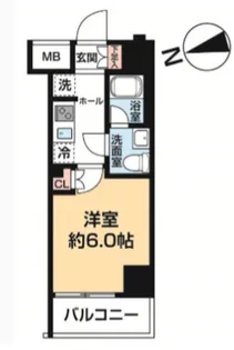 HY’s綾瀬II【4階】の間取り