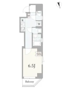 GranDuo本郷【6階】の間取り