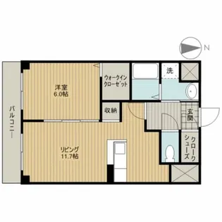 田畑ハイツそれいゆ半田山【2階】の間取り