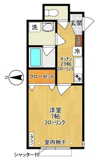 桃の木【1階】の間取り