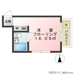 アーバンホーム洗足池【2階】の間取り