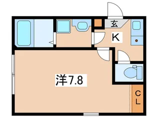 仮)大岡一丁目集合住宅B棟【2階】の間取り