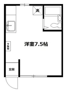 グリーンハイツ【2階】の間取り