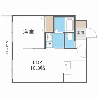 Aster N15【2階】の間取り
