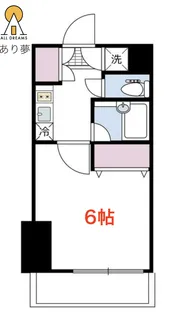 バージュアル横濱鶴見【4階】の間取り