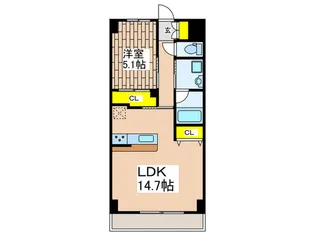 kama`aina【1階】の間取り