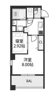 V-ルネサンス大塚町【4階】の間取り