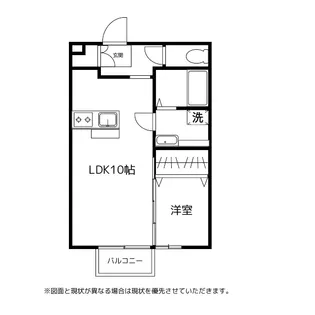 レセンテアルバ【2階】の間取り