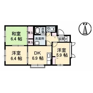 ウインズ96の間取り