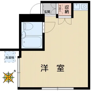 シティコート神楽坂【1階】の間取り