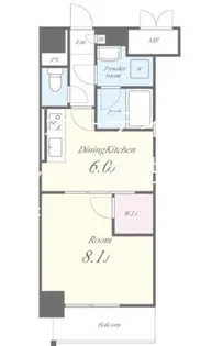 プライムローズ【3階】の間取り