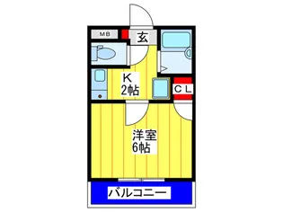 アミュール・HIRAIKE【3階】の間取り