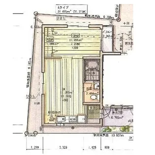 ロータス新井【1階】の間取り