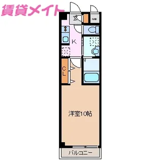 Graceful【4階】の間取り