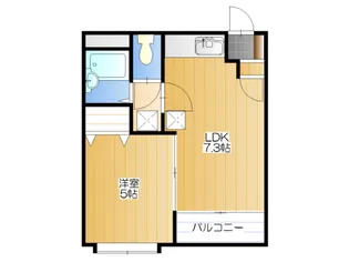 アーバンビューヒルズハウス【3階】の間取り