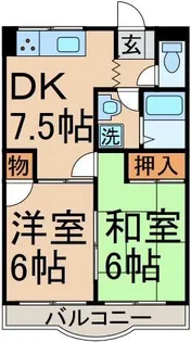 SOCIA YAMANE【3階】の間取り