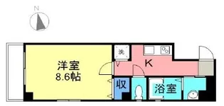 ベルメゾンルミエール【3階】の間取り