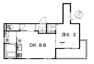 Brilliant千川【4階】の間取り