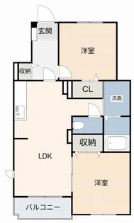 HIIRAGI平坂町【1階】の間取り