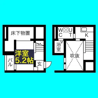 ローレルフォレスタ本陣【1階】の間取り