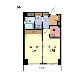 グランデュール峯【3階】の間取り