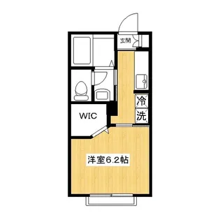 メゾンラキア【2階】の間取り