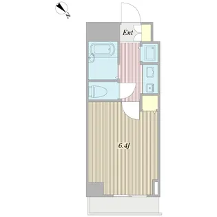 プロシード日本橋本町【4階】の間取り