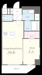 アベニール【2階】の間取り