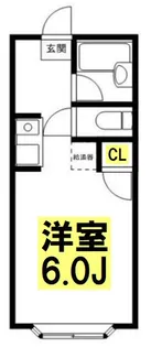 White Wing.E.F【2階】の間取り