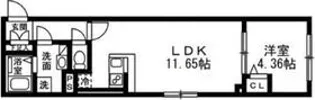 SOLASIA residence 武蔵小山【3階】の間取り