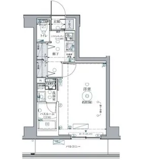 クレヴィスタ西馬込【4階】の間取り